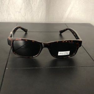 Max Cole brown animal print  sunglasses polarized